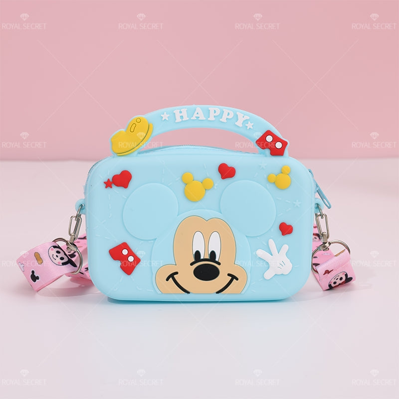 Mochila Pequeña De Silicona Para Niños Mickey Messenger Bag (360 Piece